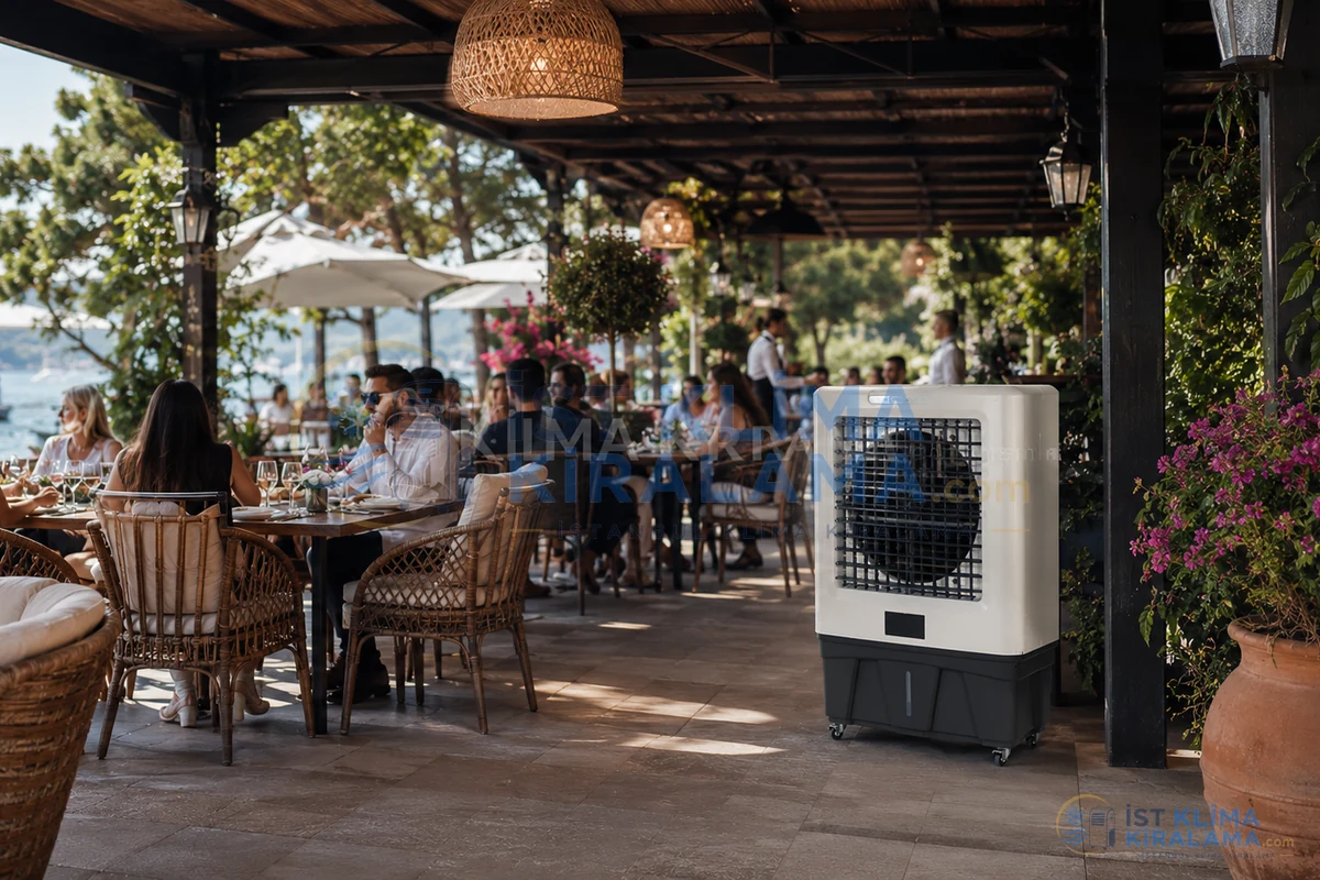 Kafe Klima Kiralama Portatif Sogutucu